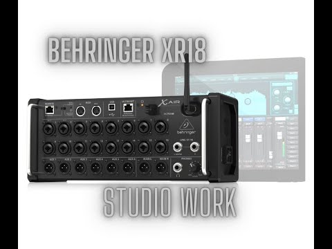 Behringer XR18. The best interface for your studio?