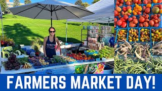 A Typical Day Selling At The Farmers Market