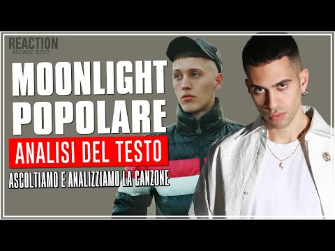 Mahmood - MoonLight Popolare ft Massimo Pericolo | REACTION | Arcade Boyz
