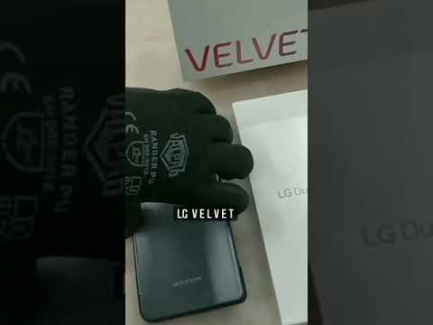 LG velvet mobile  dual screen