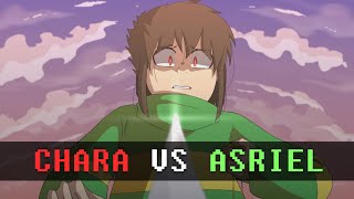 Chara vs Asriel  Glitchtale Fight scenes (2/3)
