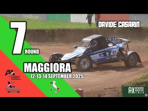 Davide Casarin | Maggiora, ITALY 2025 | FIA EUROPEAN AUTOCROSS & CROSSCAR CHAMPIONSHIP | ROUND 7
