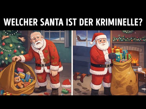 Löse diese Weihnachtsrätsel, bevor es der Detektiv tut