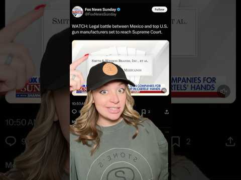 Mexico After OUR 2A Rights By Suing Gun Manufactures #2ndamendment #shortsvideo #shortsfeed #shorts Thumbnail