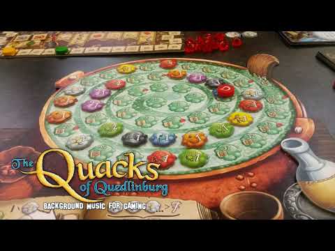 THE QUACKS OF QUEDLINBURG Board Game Background Mix | MUSIC & AMBIENCE for playing