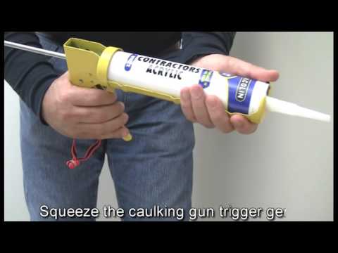 How to Seal a Gap - Alcolin Acrylic Sealant