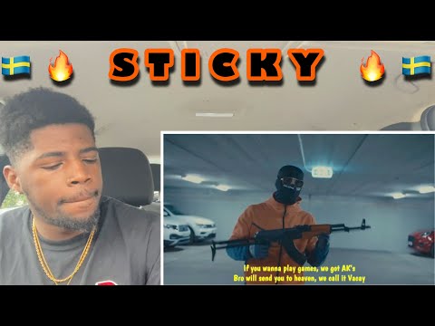 🇸🇪🔥American Reacts Too Swedish Drill Rap Sticky “No Names” (ENGLISH SUBTITLES) CEO Reaction