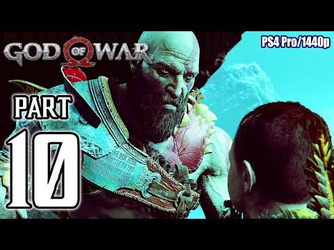 GOD OF WAR Walkthrough PART 10 (PS4 Pro) No Commentary Gameplay @ 1440p ✔
