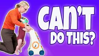Won’t Walk with a Push Toy? Try This First 👶🏻🧸 | Pediatric PT #49