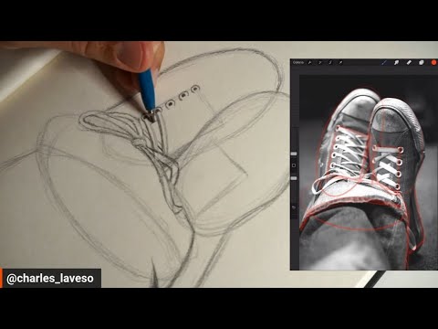 Desenho à mão livre - estudo 52 de 60