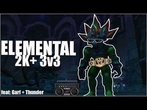 🎺 2K+ 3v3 ARENAZ - ELEMENTAL SHAMAN PVP (WoW 7.3.5)