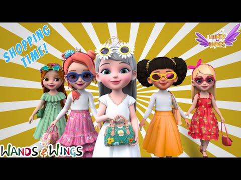 Lagu Berdandan Liburan | Hari Belanja + Lagu PUTRI FROZEN | Lagu Putri - Tongkat dan Sayap