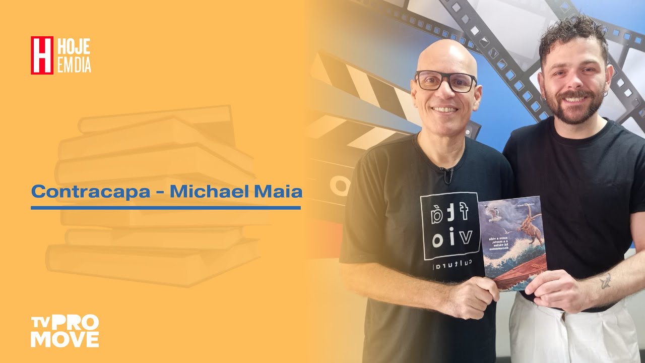 CONTRACAPA - Michael Maia, jornalista e escritor