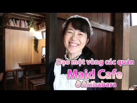 Cà phê sách - Maid Cafe sách ở Akihabara #2