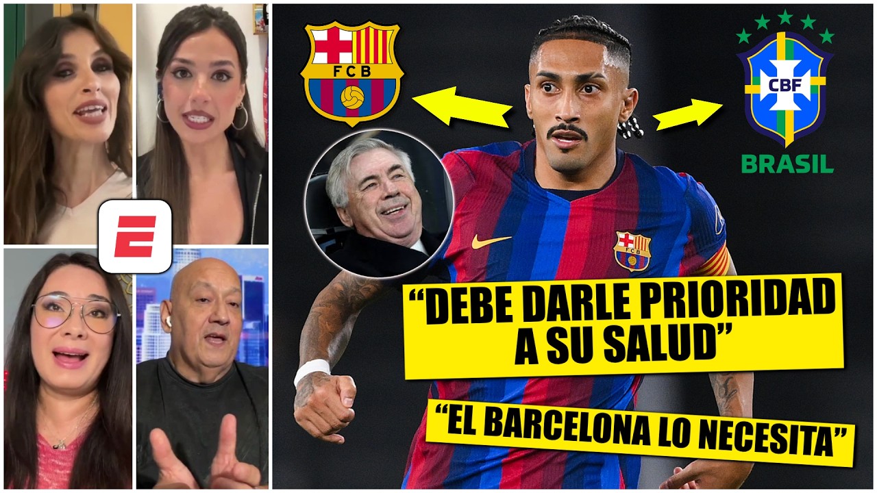 BARCELONA y el DOLOR de CABEZA con Raphinha por CONVOCATORIA con selección de BRASIL | Exclusivos
