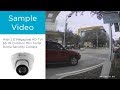 Sample Video - Alibi 5.0 Megapixel HD-TVI 65’ IR Outdoor Mini Turret Dome Security Camera