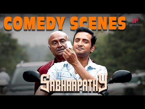 Sabhaapathy Comedy Scenes | Santhanam & M.S. Bhaskar! Non-Stop Laughter Guaranteed!| Santhanam