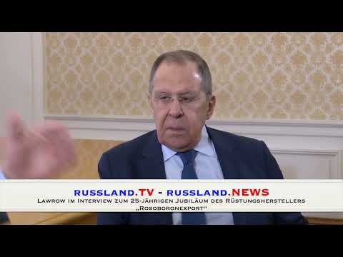 Lavrov in an interview on the 25th anniversary of the arms manufacturer "Rosoboronexport"