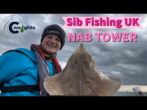 SOLO INFLATABLE BOAT FISHING 10 MILES OFF SHORE! - NAB TOWER | Boat Fishing UK | Sea Fishing UK