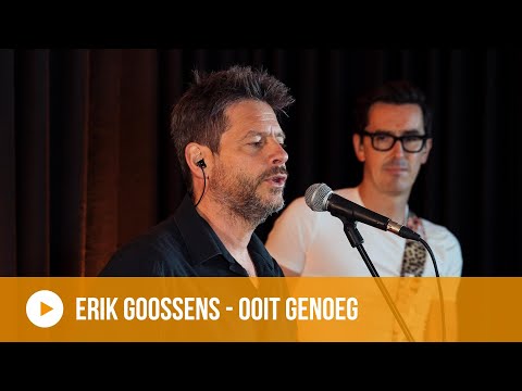 Erik Goossens - Ooit Genoeg (live bij Nostalgie)