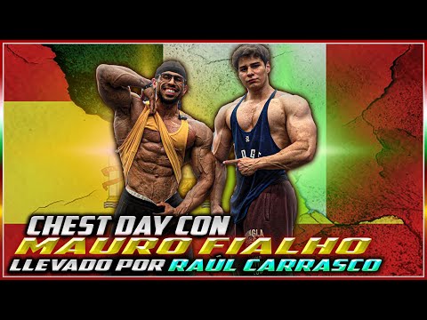 Chest day con Mauro Fialho llevado por Raúl Carrasco 🇲🇽 🇪🇸