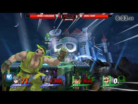 Arcane 2018: Brian (Luigi) & FuerzaDON (Ryu/Shulk)vs QROG (Lucario) & Vamp (Corrin) - Winners