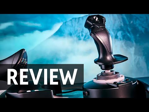 Žaidimų valdiklis Thrustmaster T.Flight Full Kit X/ Joystick (4460211) video