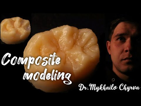 Composite restoration. Modeling anatomy teeth. Dr. Mykhailo Chyrva