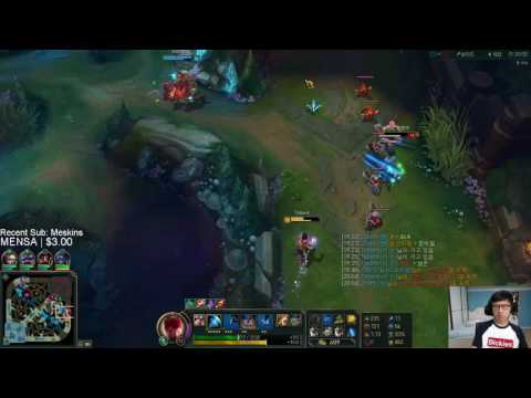 Rush Lee Sin vs Zed - 1vs1 Play - League of Legends