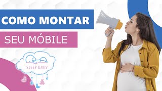 Vídeo de Móbile Berço Bebê Musical E Giratório Ursa Rose Menina