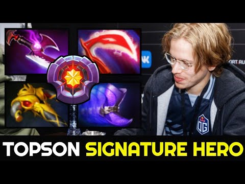 when you let TOPSON pick his Signature Hero — Master Tier Monkey King 7.27 Dota 2