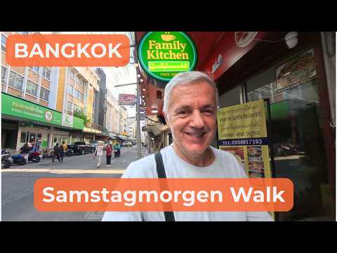 Ein Samstagmorgen in Bangkok – Walking Tour ohne Schnitt (No Cut)