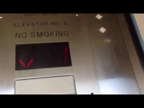 Scenic Montgomery Traction Elevators @ University Hospital Employee Garage Downtown Cleveland Ohio