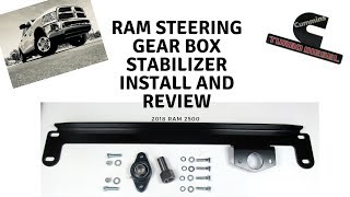Ram 2500/3500 Steering Gear Box Stabilizer Install & Review!
