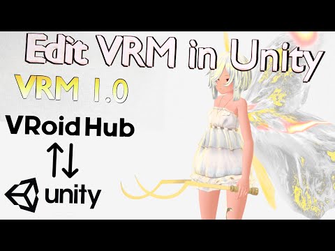 JustAPalさんの写真・動画 Tutorial on how to edit VRM 1 Vroid avatars in Unity ...