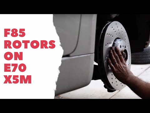 F85 rotors on E70 X5M