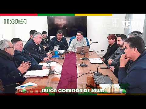 Sesión comisión de salud, del Concejo Municipal de Teno, período 2024-2028