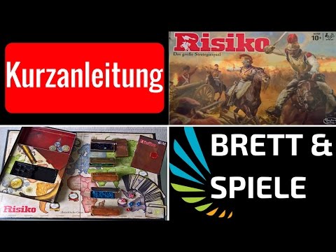 Risiko: Standard 2016 - Brettspiel / Kurzanleitung / Deutsch