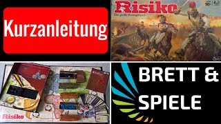 Risiko: Standard 2016 - Brettspiel / Kurzanleitung / Deutsch