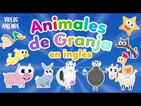 Farm Animals in English for Kids - Learn English Videos for Kids