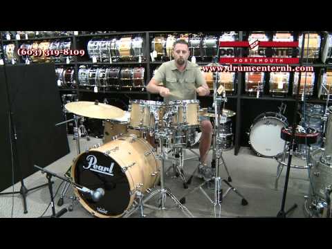 Pearl Reference Pure 4 Piece Drum Set Demo with Coated Remo Heads