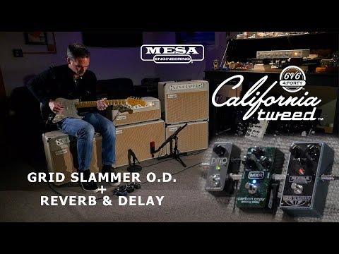 MESA/Boogie California Tweed™ – Delay & Overdrive Pedals