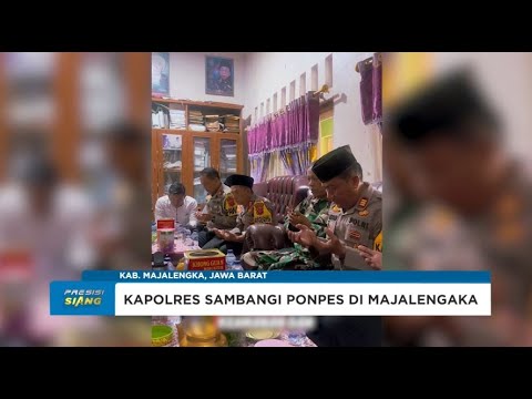 KAPOLRES MAJALENGKA SILATURAHMI KE PONPES MANSYAUL HUDA