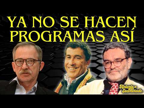 Mítico debate en TVE con un Arrabal desatado delante de Dragó, Racionero y Escohotado, entre otros