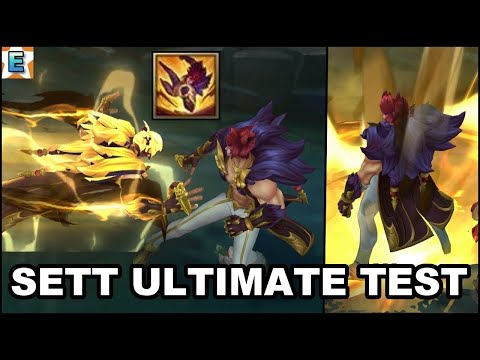 how to play sett support League of Legends Full Gameplay | Season 11