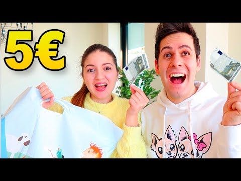 5 EURO SHOPPING CHALLENGE! *Chi spenderà meglio i soldi?*