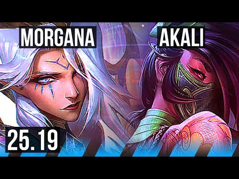 MORGANA vs AKALI (MID) | KR Diamond | 25.19