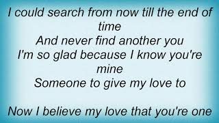 Tracy Byrd - Someone To Give My Love To Lyrics