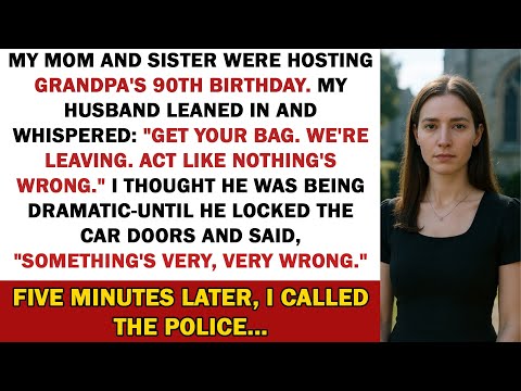 At Grandpa’s 90th birthday, my husband whispered: “We are leaving. Something is very, very wrong.”