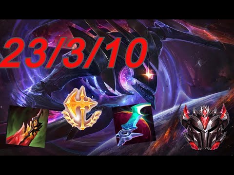 I just went Invincible in Grandmaster game with Eclipse kha'zix [Izond]
